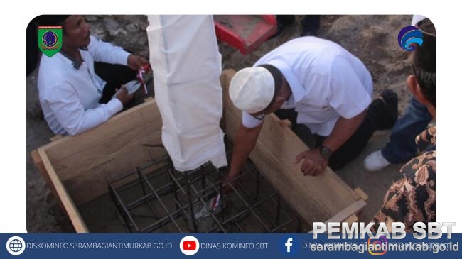 Peletakan Batu Pertama Pembangunan Masjid Nurul Huda Kilian Manaban Murad Ismail SBT
